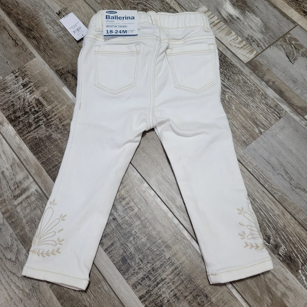New Old Navy Baby Ballerina Jeggings Size 18-24M